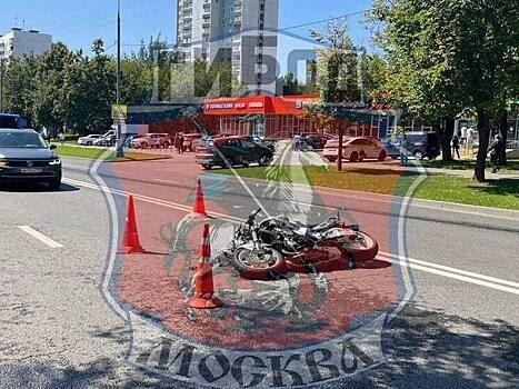Установлена личность мотоциклиста, погибшего на юге Москвы