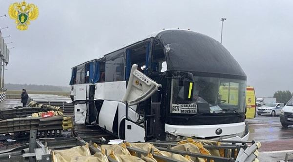 Число пострадавших в ДТП с автобусом в Тульской области выросло до 30