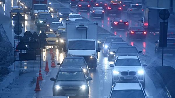 Дептранс: В Москве произошло массовое ДТП на Северо-Восточной хорде