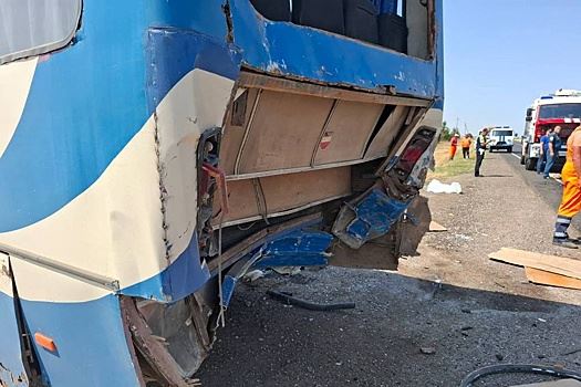 В Крыму водитель иномарки погиб в ДТП с автобусом