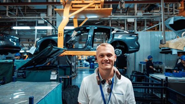 Форвард «Динамо» Тюкавин посетил завод Changan Automobile в китайском городе Чунцин