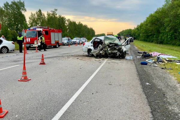 Крупное ДТП произошло на трассе М5 «Урал» в Пензенской области
